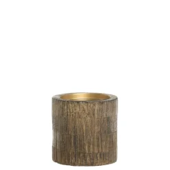 Chic Antique Kerzenständer für Stumpenkerze aus Mangoholz