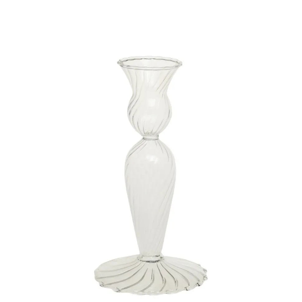 Chic Antique Kerzenständer für Stabkerzen dekorativ geformt