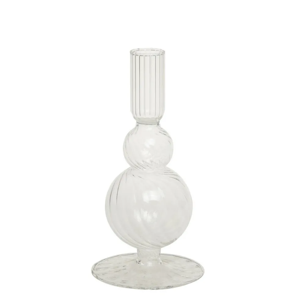 Chic Antique Kerzenständer für Stabkerzen dekorativ geformt