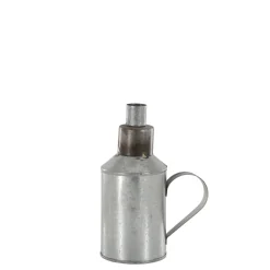 Chic Antique Kerzenständer für Stabkerzen, mit Henkel, Zink