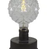 Chic Antique Lampe mit gemusterter Glühbirne