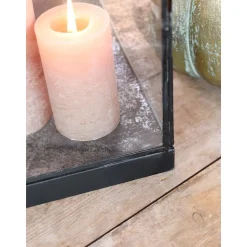 Chic Antique Laterne XXL mit Muster