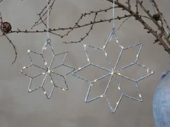 Chic Antique LED Stern drinnen & draußen