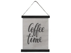 Chic Antique Leinwandbild mit Text zum Aufhängen klein