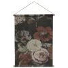 Chic Antique Leinwandbild zum Aufhängen mit Blumenprint