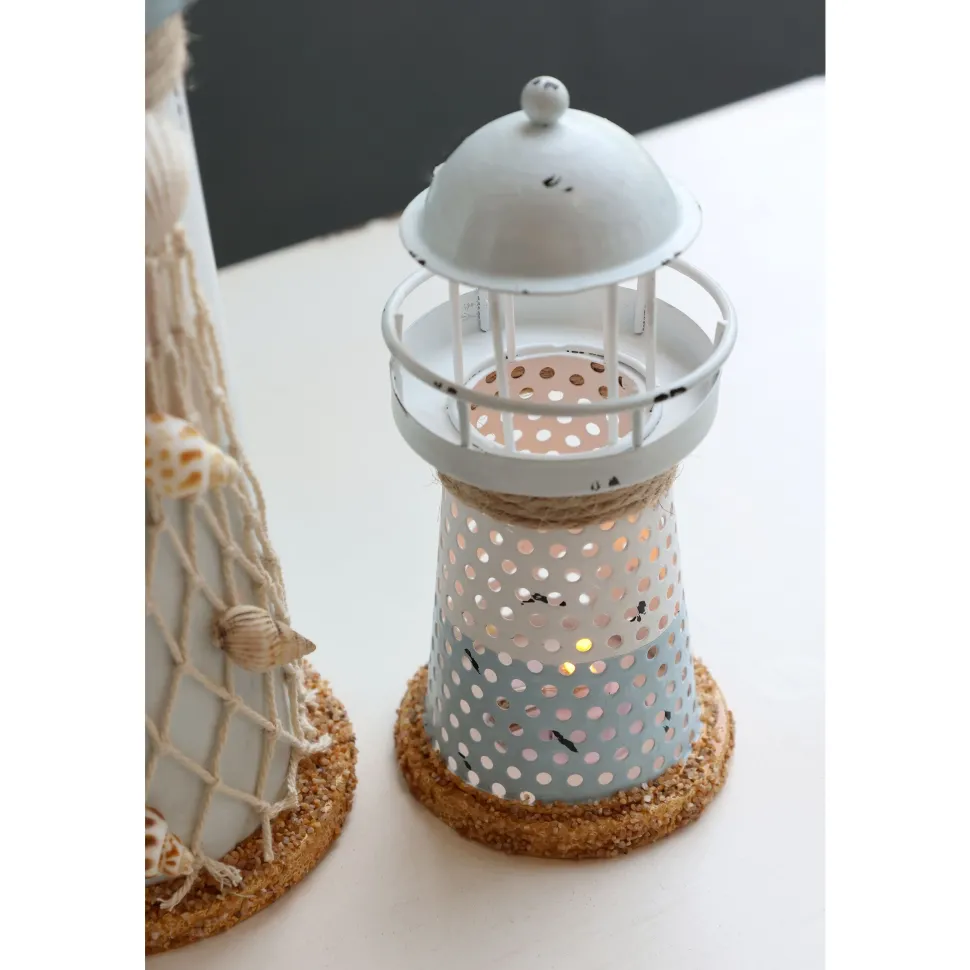 Chic Antique Leuchtturm mit LED