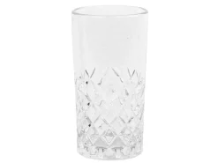 Chic Antique Lorient Glas mit Diamantenschliff