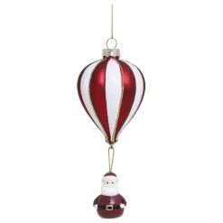 Chic Antique Luftballon mit Weihnachtsmann zum Aufhängen