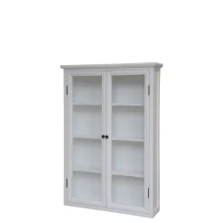 Chic Antique Marseille Wandschrank mit 3 Ablagen