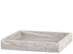 Chic Antique Morlaix Tablett aus Marmor quadratisch