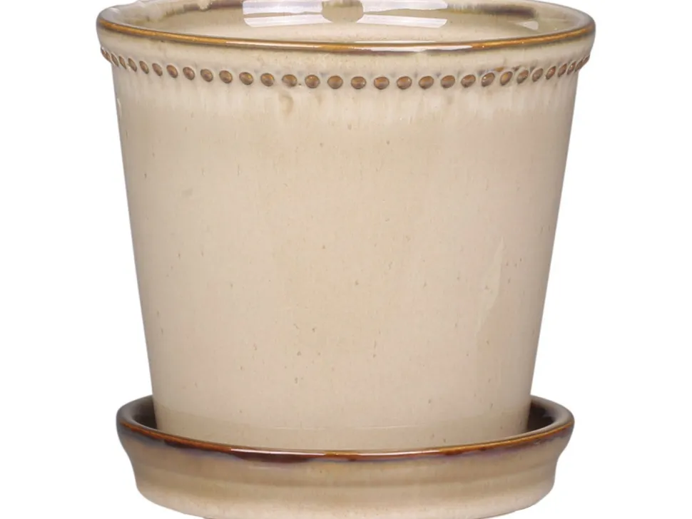 Chic Antique Nimes Übertopf mit Unterschale