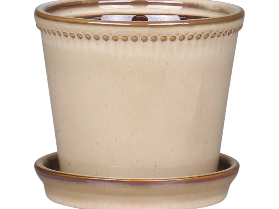 Chic Antique Nimes Übertopf mit Unterschale