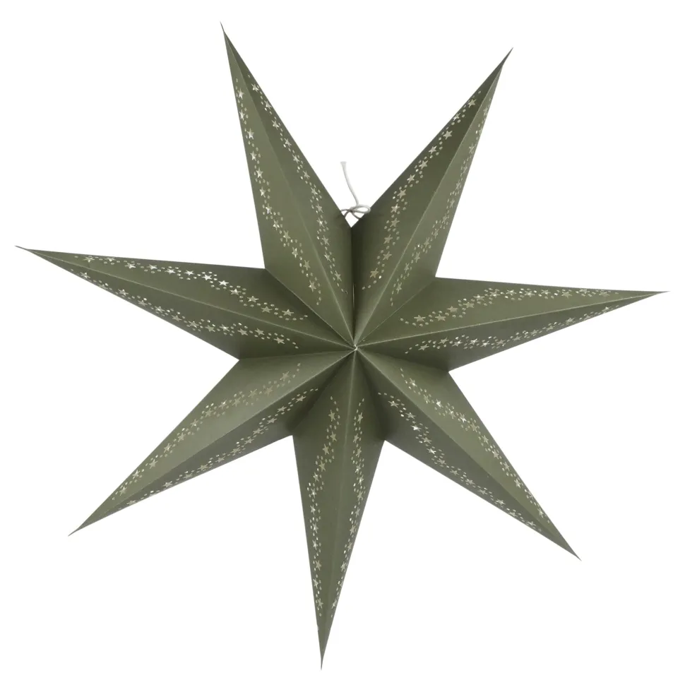 Chic Antique Papierstern exkl. Kabel