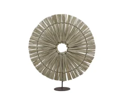 Chic Antique Rundes Dekor auf Fuß