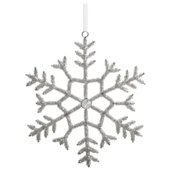 Chic Antique Schneeflocken Aufhänger mit Strasssteinen