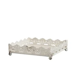 Chic Antique Serviettenhalter mit Dekorkante