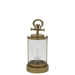 Chic Antique Stall Laterne mit LED und Timer