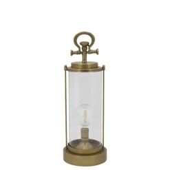 Chic Antique Stall Laterne mit LED und Timer