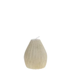 Chic Antique Stumpenkerze Diamant mit Glitzer