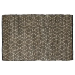 Chic Antique Teppich mit Muster aus Jute
