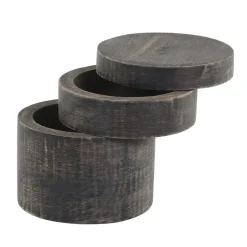 Chic Antique Tours Salz & Pfeffer Gefäß Schwarz