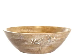 Chic Antique Tours Schüssel mit Schnitzereien