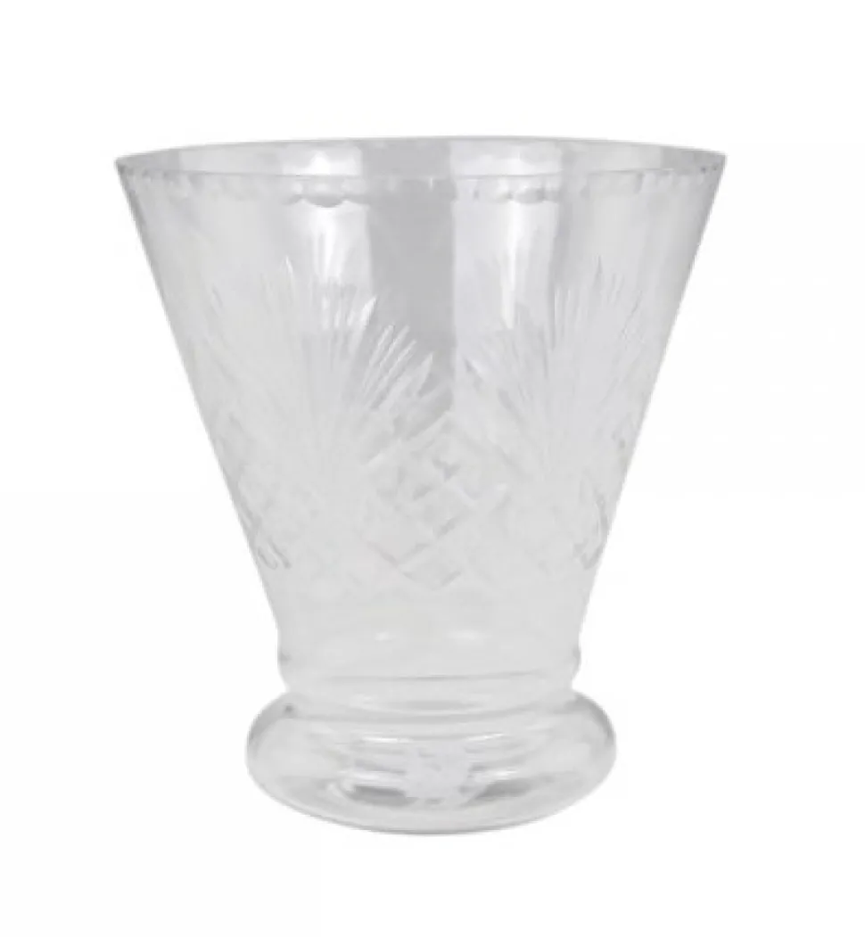 Chic Antique Vase mit feinem Schliff