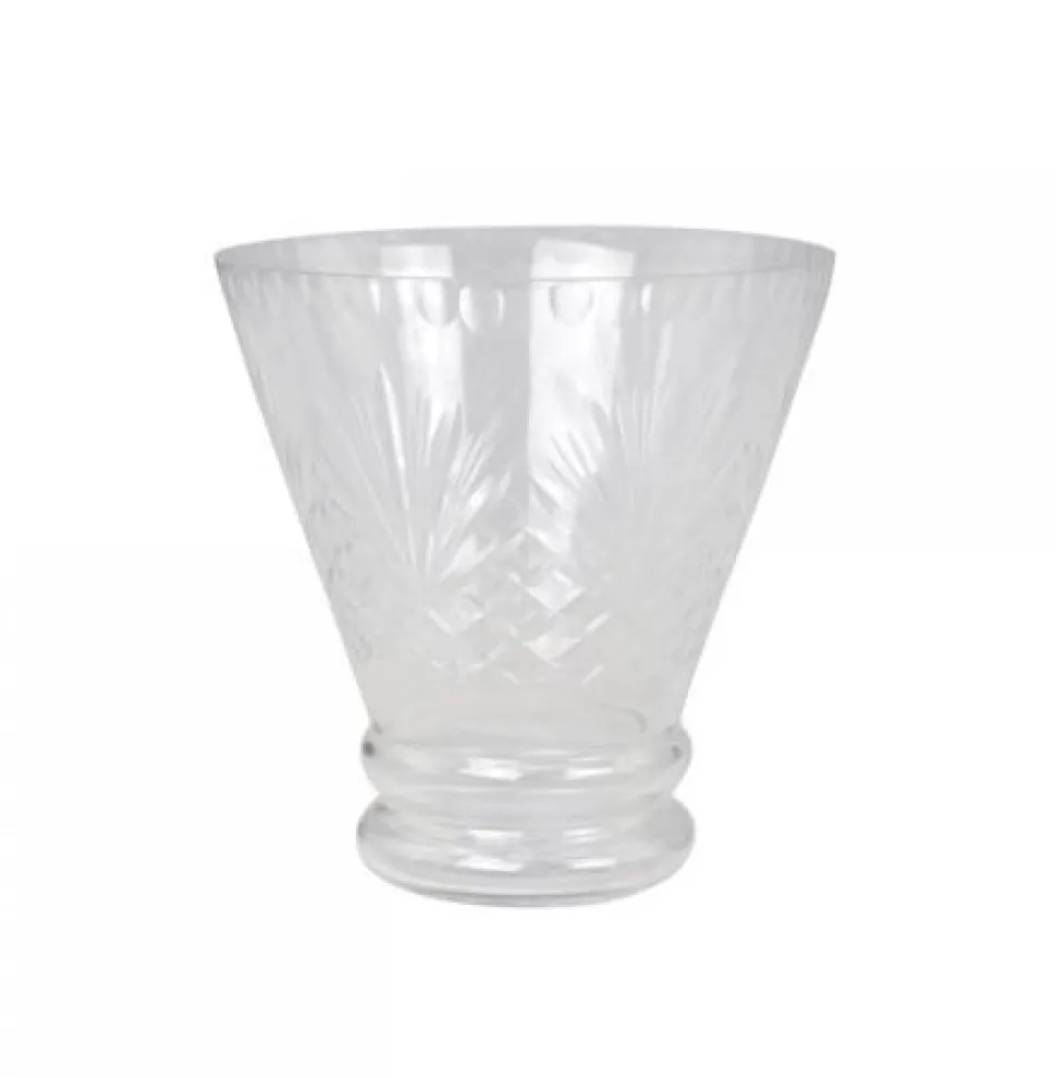 Chic Antique Vase mit feinem Schliff