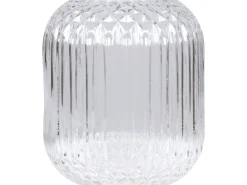 Chic Antique Vase mit kariertem Muster