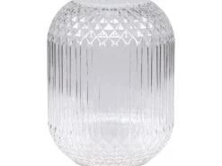 Chic Antique Vase mit kariertem Muster