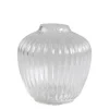 Chic Antique Vase mit Rillen