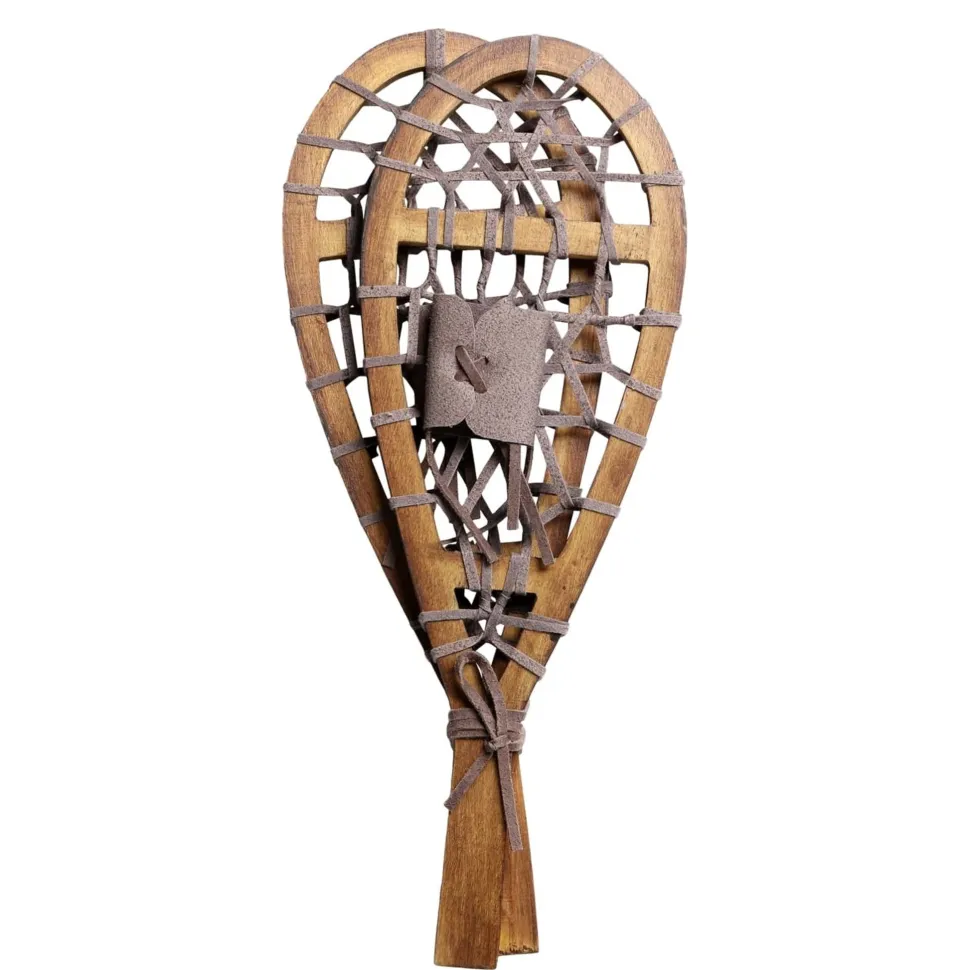 Chic Antique Vintage Deko Schneeschuhe 2er-Set