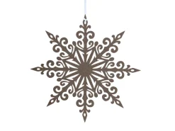 Chic Antique Vintage Papierschneeflocke