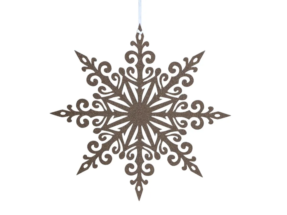 Chic Antique Vintage Papierschneeflocke