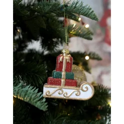 Chic Antique Vintage Schlitten Aufhänger