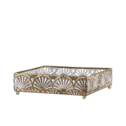 Chic Antique Vire Serviettenhalter mit Muster