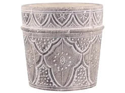 Chic Antique Évron Blumentopf mit Muster