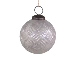 Chic Antique Weihnachtskugel Criss Cross