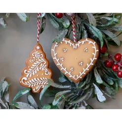 Chic Antique Weihnachtsplätzchen Aufhänger 2er-Set