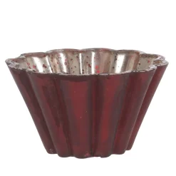 Chic Antique Windlicht Antique Cherry in Kelchform