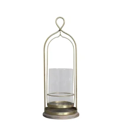 Chic Antique Windlicht mit Glas