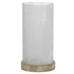 Chic Antique Windlicht mit Mangoholz