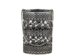 Chic Antique Windlicht mit Henkel und Schnörkeln