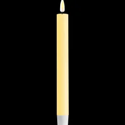 Deluxe Homeart LED 2er Set Stabkerze Real Flame