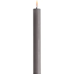 Deluxe Homeart LED 2er Set Stabkerze Real Flame