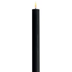 Deluxe Homeart LED 2er Set Stabkerze Real Flame