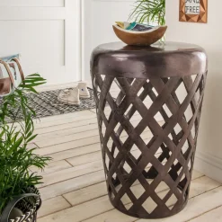 Faktorei Beistelltisch Kryle aus Aluminium