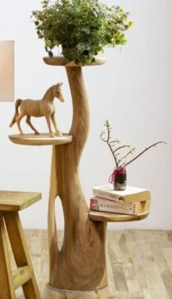 Faktorei Unikat-Deko-Kaktus mit Ablagen