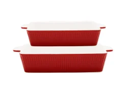 GreenGate Auflaufform Alice rechteckig 2er Set