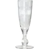 GreenGate Champagner Glas Sektglas mit Schliff